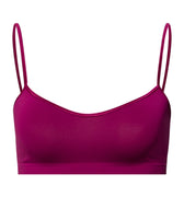 Touch Feeling Spaghetti Crop Top | Pink Tourmaline 71824-2473